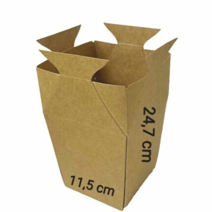 Vas carton Topaze 27,4x11,5 cm/10 buc