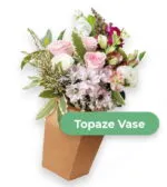 Vas carton Topaze 27,4x11,5 cm/10 buc