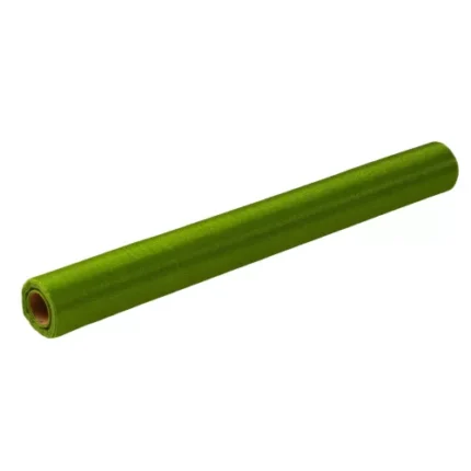 Rola snow organza verde oliv 47cm x 10m