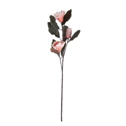 Ramura de Magnolia 75cm Portocaliu