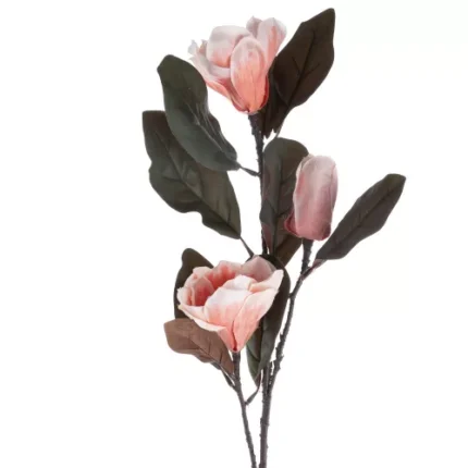 Ramura de Magnolia 75cm Portocaliu