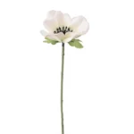 Anemona de matase 30 cm Alba