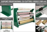 Suport Profesional cu Cutter, 4 Role (100 cm)
