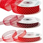 Panglica din Organza cu buline