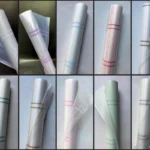 Rola celofan mat in carouri 50 cmx9 m