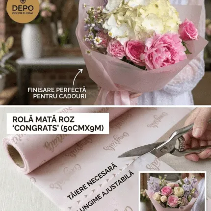 Rola celofan Congrats 50cmx9m
