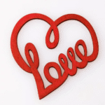 Decoratiuni din lemn - Inimioare