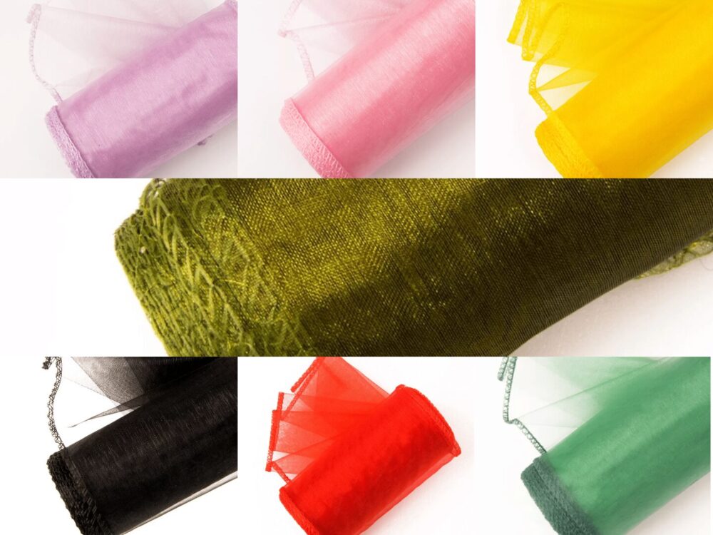 Organza 12 cm x 8,2 m Organza 12 cm x 8,2 m