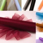 Rola Snow Organza 23,5cm x 10m