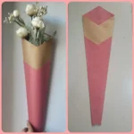 Ambalaj Kraft flori la fir 50buc/set