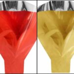 Folie conica metalica 50x44x12 cm/ 50 buc