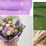 Rolă decorativă Claybrill Camila pentru buchete 0,80x25 m