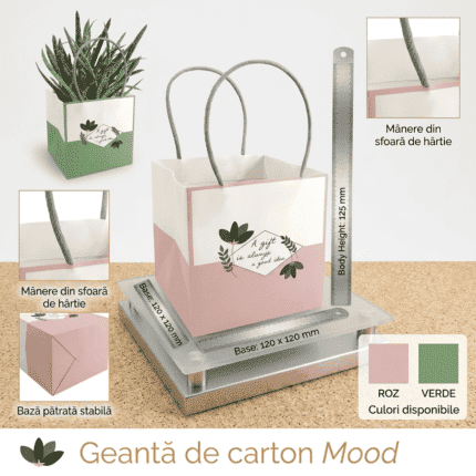 Geantă de carton Mood 10buc