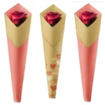 Ambalaj Kraft flori la fir 50buc/set