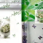 Rolă Decorativă Pentru Buchete – Motive Florale, 0,70 x 50 m