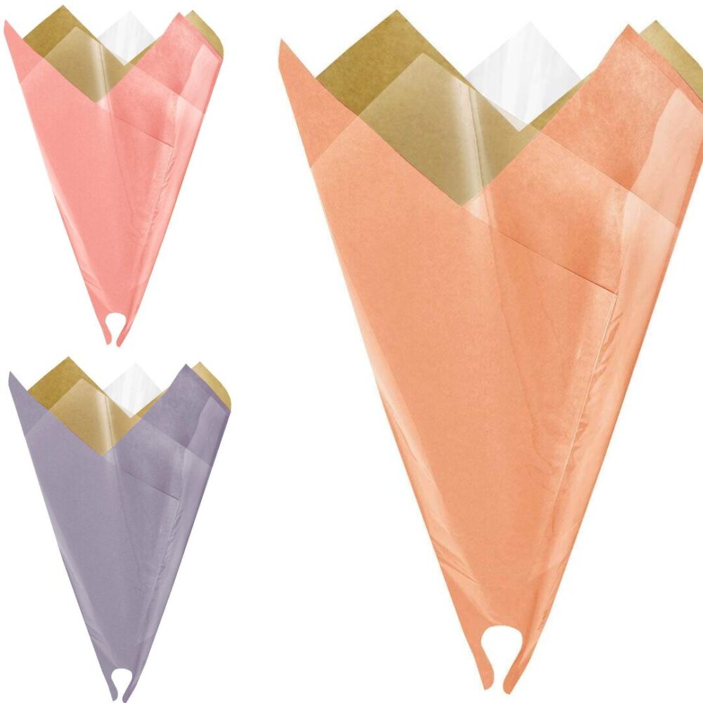 Folie conica 35x50 cm - 50 buc/set Folie conica 35x50 cm - 50 buc/set - imagine 1