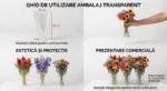 Ambalaj transparent 25x12x4cm/100buc