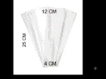 Ambalaj transparent 25x12x4cm/1000buc