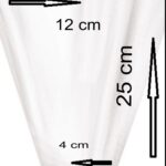 Ambalaj transparent 25x12x4cm/ 100buc