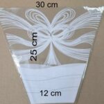 Folie pentru ghiveci 50buc/set 25x30x12cm