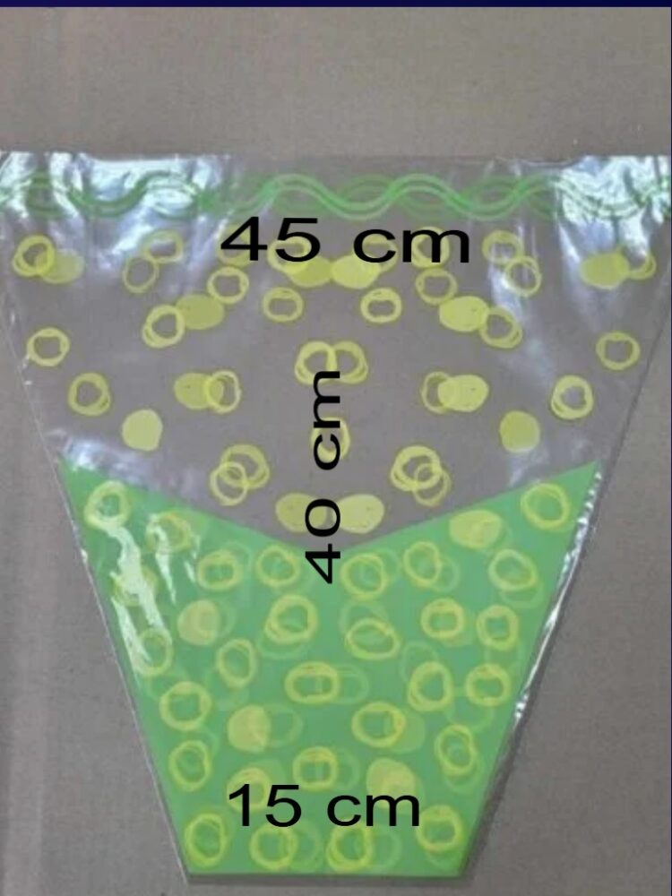 Folie ghivece flori 50buc/set 40x45x15cm Folie ghivece flori 50buc/set 40x45x15cm