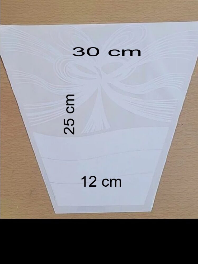 Folie pentru ghiveci 50buc/set 25x30x12cm Folie pentru ghiveci 50buc/set 25x30x12cm