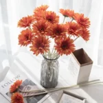 Floare de matase Gerbera 55 cm