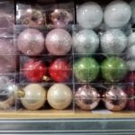 Set de 6 globuri de Crăciun 6cm