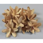 Floare din lemn tip cornet, 6 cm