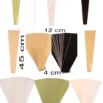 Folie pentru ambalat flori tip con12,5cm x 4cm x 45cm 50 buc