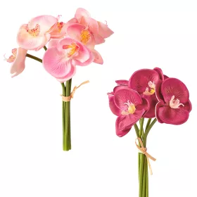 Buchet de orhidee real touch, 6 fire, 33cm
