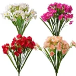 Buchet de narcise din matase, 47cm