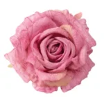 Cap de trandafir din mătase, 11cm