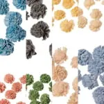 Garoafă Shola 4cm 10 buc/pachet