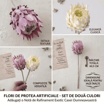 Protea artificiala 60,5cm