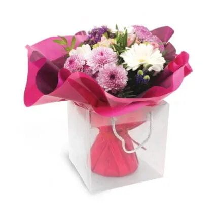 Pungă transparentă din PP, 170x170x170mm/10buc - imagine 2