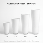 Vaza Fizzy Alb En-Gros