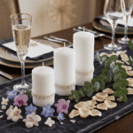 Set Lumanari Crystal Premium