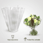 Suport buchete cu rezerva apa 18cm/20buc